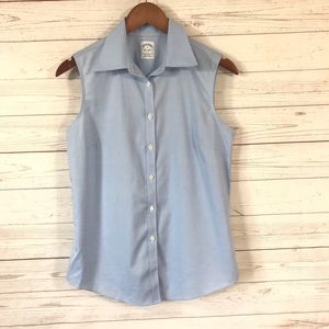 Brooks Brothers Sleeveless Blouse Sz 8
